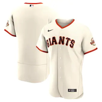 mens nike cream san francisco giants home authentic team lo